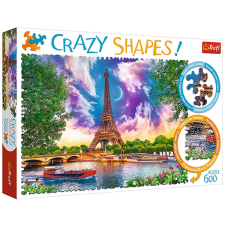Trefl Crazy Shapes: A Párizs feletti ég puzzle - 600 darabos puzzle, kirakós