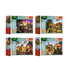 Trefl Dinoszaurusz világ - 20 darabos minimaxi puzzle többféle (56036) puzzle, kirakós