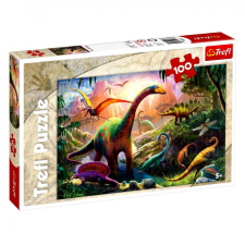  Trefl Dinoszauruszok Földje - 100 darabos puzzle puzzle, kirakós