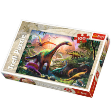 Trefl Dinoszauruszok földjén puzzle 100 db-os – Trefl puzzle, kirakós