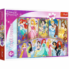 Trefl Disney Hercegnők: Portrék puzzle 160 db-os – Trefl puzzle, kirakós