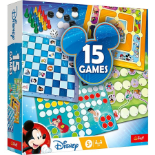 Trefl Disney játékkészlet, 15 db társasjáték