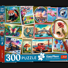 Trefl EasyPiece puzzle 300 darabos - Bélyegek puzzle, kirakós