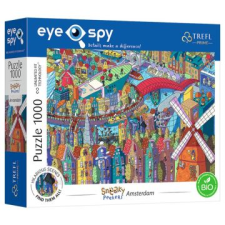 Trefl Eye Spy: Sneaky Peekers, Amszterdam - 1000 darabos puzzle (10710) (10710) puzzle, kirakós