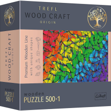 Trefl fa puzzle 500+1 darab színes pillangók puzzle, kirakós