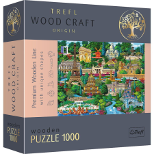 Trefl - Franciaország Látnivalói - Fa Puzzle - 1000 darab puzzle, kirakós