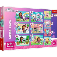 Trefl Gabi babaháza 10 az 1-ben puzzle (96003) (T96003) puzzle, kirakós