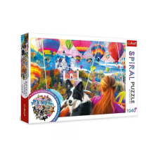 Trefl Hőlégballon fesztivál 1040db-os spirál puzzle - Trefl puzzle, kirakós