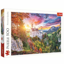 Trefl Kilátás a Neuschwanstein kastélyra 500 db-os puzzle – Trefl puzzle, kirakós