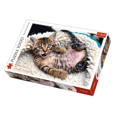 Trefl Kirakó, 1000db, 68*48cm, Vidám cica 10448 puzzle, kirakós