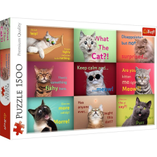 TREFL KIRAKÓS 1500 VICCES CICÁK puzzle, kirakós