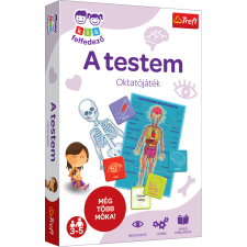 Trefl Kis felfedező oktató Társasjáték - A testem készségfejlesztő
