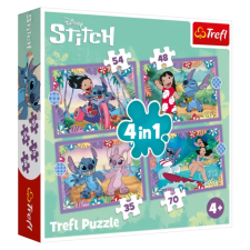 Trefl Lilo&Stitch 4 az 1-ben puzzle (34633) puzzle, kirakós