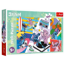 Trefl Lilo&Stitch Party time - 100 darabos puzzle (16473) puzzle, kirakós