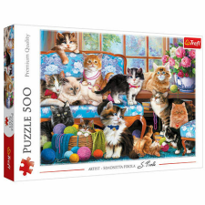 Trefl Macska család 500 db-os puzzle – Trefl puzzle, kirakós