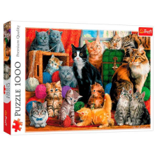 Trefl : Macskatalálkozó 1000 db-os puzzle puzzle, kirakós