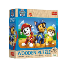 Trefl Mancs őrjárat 24db-os fa puzzle - Trefl puzzle, kirakós