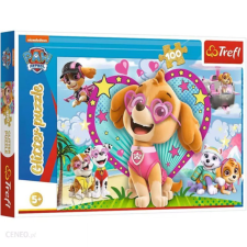Trefl Mancs őrjárat: Tündöklő Skye 100db-os csillámló puzzle - Trefl puzzle, kirakós