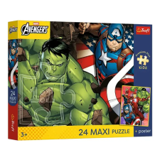 Trefl Marvel Bosszúállók a csapat 24db-os Maxi puzzle - Trefl puzzle, kirakós