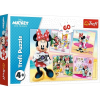 Trefl : Minnie egér a fotós puzzle - 60 darabos