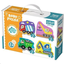 Trefl Munkagépek bébi puzzle szett (36072) (Trefl 36072) - Kirakós, Puzzle puzzle, kirakós
