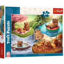 Trefl : Négy évszak kapibarákkal puzzle - 300 darabos puzzle, kirakós