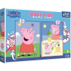 Trefl Peppa malac kétoldalas 4 az 1-ben Baby Maxi puzzle 2x10db-os - Trefl