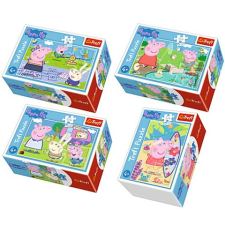 Trefl Peppa malac legszebb napjai 54db-os mini puzzle 4 féle - Trefl puzzle, kirakós