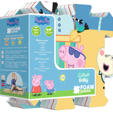 Trefl Peppa Pig Nyári Habpuzzle - 8 Darabos, 118x60 cm játszószőnyeg