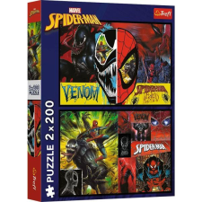 Trefl : Pókember éjjel-nappal 2 az 1-ben puzzle - 200 darabos puzzle, kirakós
