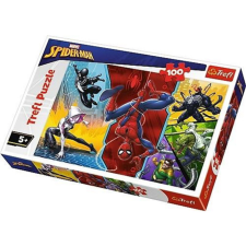 Trefl Pókember fejjel lefelé puzzle 100db-os - Trefl puzzle, kirakós