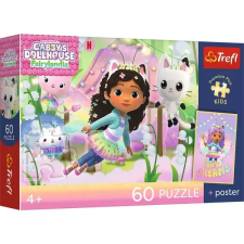 Trefl : Premium Plus Kids Gabi és a cicakalandok puzzle - 100 darabos puzzle, kirakós