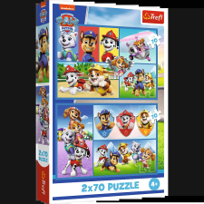 Trefl Psi Patrol Puzzle 2x70 puzzle, kirakós