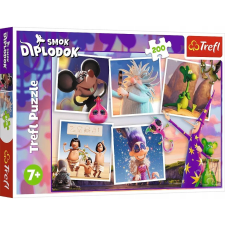 Trefl Puzzle – „200” – A Diplodocus Dragon Trefl Kalandjai 13322 25961 (25961) puzzle, kirakós