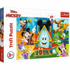 Trefl Puzzle 24 Maxi Mickey Mouse Vicces barátok háza puzzle, kirakós