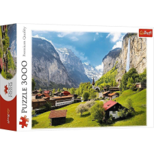 Trefl Puzzle 3000el Lauterbrunnen, Svájc 33076 Trefl p4 puzzle, kirakós