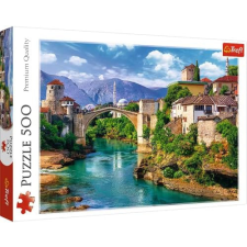 Trefl Puzzle 500 Öreg híd Mostareban puzzle, kirakós