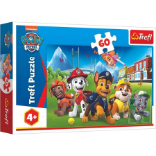 Trefl Puzzle Mancs őrjárat a fűben, 60 darabos puzzle, kirakós