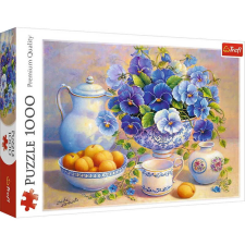 Trefl Puzzle Trefl 1000 Kék virágcsokor puzzle, kirakós