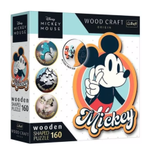 Trefl Puzzle Wood Craft: Disney Retro Mickey egér - 160 darabos puzzle puzzle, kirakós