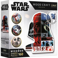 Trefl Puzzle Wood Craft: Star Wars, Darth Vader - 160 darabos puzzle fából puzzle, kirakós
