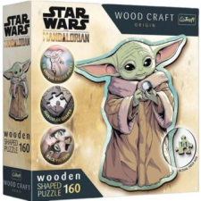 Trefl puzzle wood craft: star wars, grogu - 160 darabos puzzle fából puzzle, kirakós