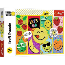 Trefl Smiley World Puzzle 200 Kirakós játék 200 db (022685) puzzle, kirakós