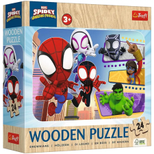 Trefl Spidey és csodálatos barátai 24db-os fa puzzle - Trefl puzzle, kirakós