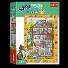 Trefl : Spy Guy Társasház nyomozós képkereső puzzle - 24 darabos puzzle, kirakós