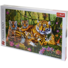 Trefl Tigris család 500 db-os puzzle – Trefl puzzle, kirakós