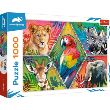 Trefl Trefl 1000 darabos Puzzle - Egzotikus állatok puzzle, kirakós