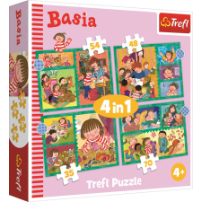 Trefl Trefl: Basi kalandjai 4 az 1-ben puzzle puzzle, kirakós