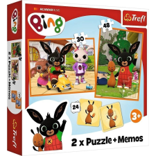 Trefl Trefl Bing 3 az 1-ben puzzle és memóriajáték szett puzzle, kirakós