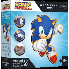 Trefl Trefl fa puzzle kisokos Sonic 50 darabos puzzle, kirakós